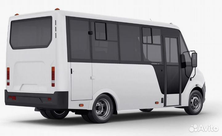 Бампер ГАЗель Next, A63R42 (автобус каркасный) зад