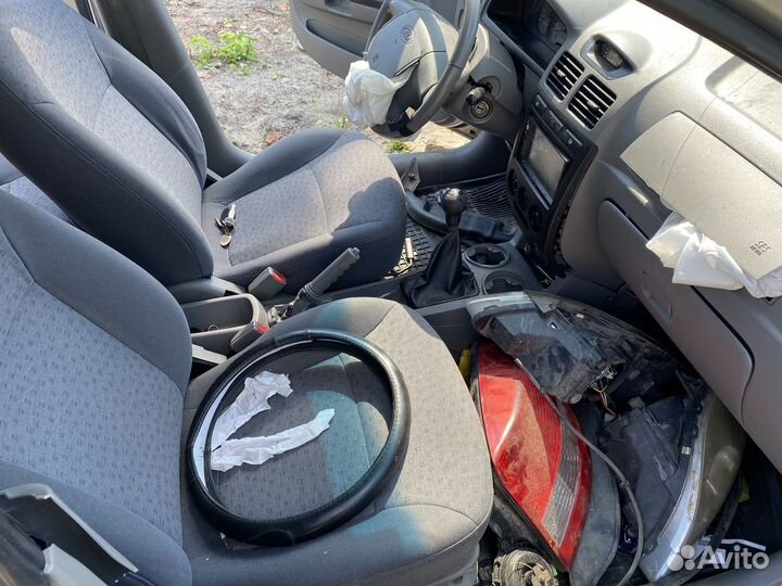 Разбор киа рио1 рестайлинг 2004 год