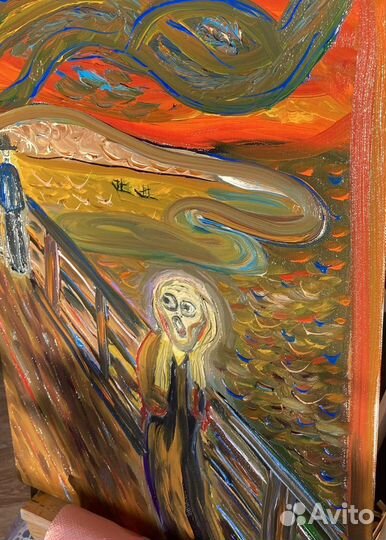 Картина маслом на холсте 30 на 40