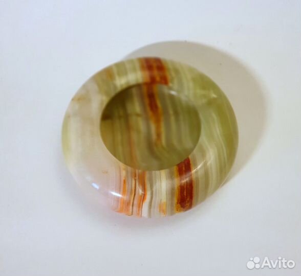 Пепельница из натурального камня (оникс)