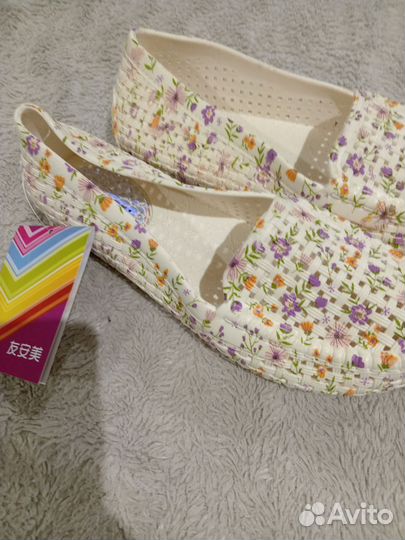 Лоферы женские летние 37-38