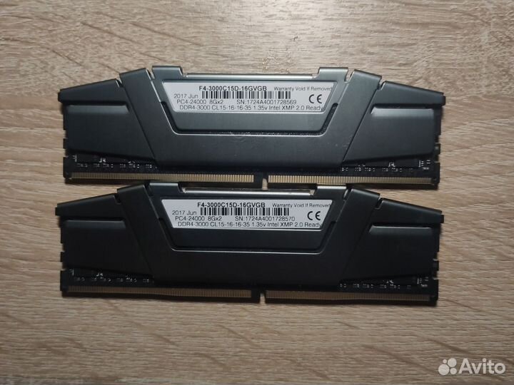 G.Skill Ripjaws V DDR4 16GB 3000Mhz