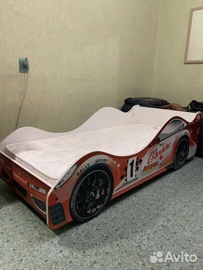 Детская кровать от 3 лет для мальчика бу