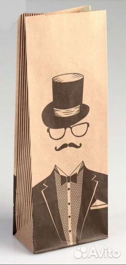 Крафт пакеты подарочные