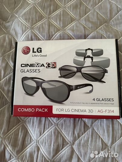3D очки lg cinema 4 шт