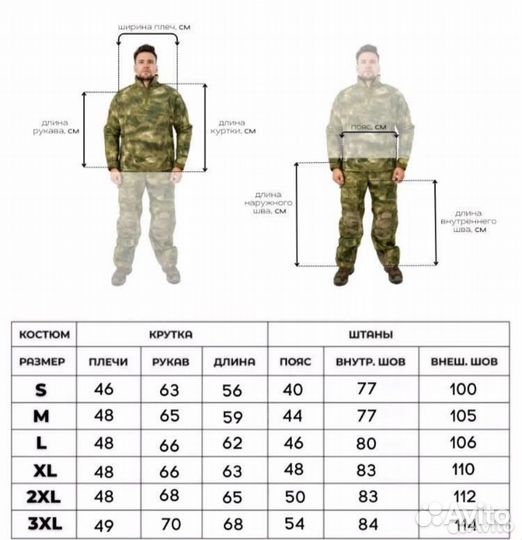 Комплект тактический emirsongear Мох, мултикам