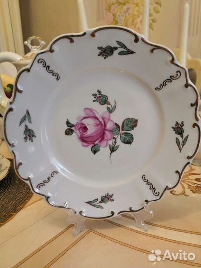 Тарелка антикварная