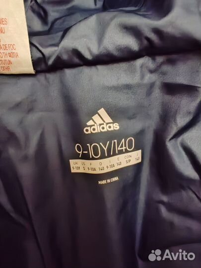 Пуховик детский adidas