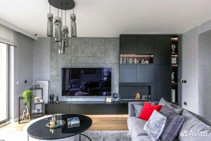 Гостиная по вашим размерам