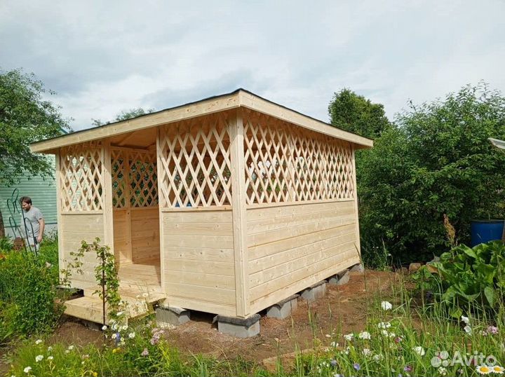 Беседка на дачу