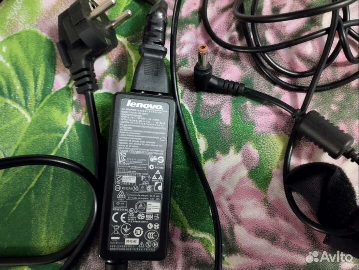 Блок питания для ноутбука lenovo 20v 1,5a