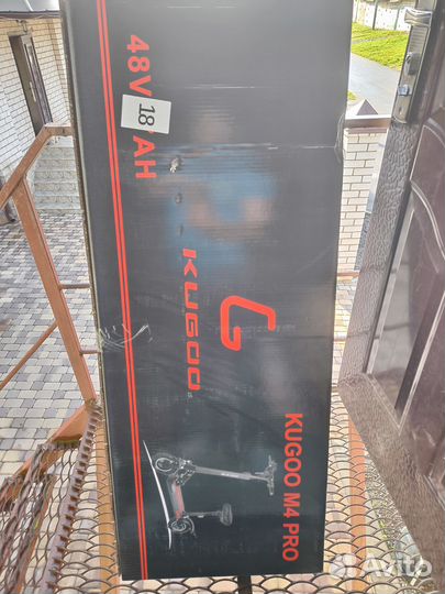 Электросамокат kugoo m4 pro бу
