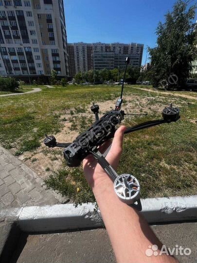 Квaдpокоптеp FPV piranha 7 и 10 ''