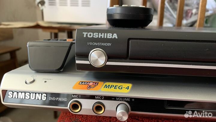 DVD плеер Samsung DVD-P365KD, DVD-P365 и Toshiba