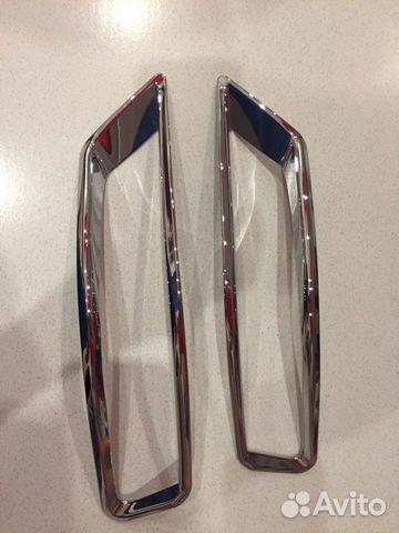 Декоративные накладки на катафоты Nissan X-trail