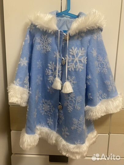 Костюм снегурочки, детский