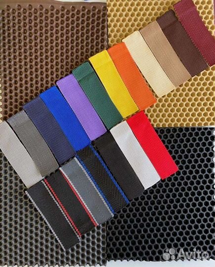 Ева коврики Хендай Солярис новый соты