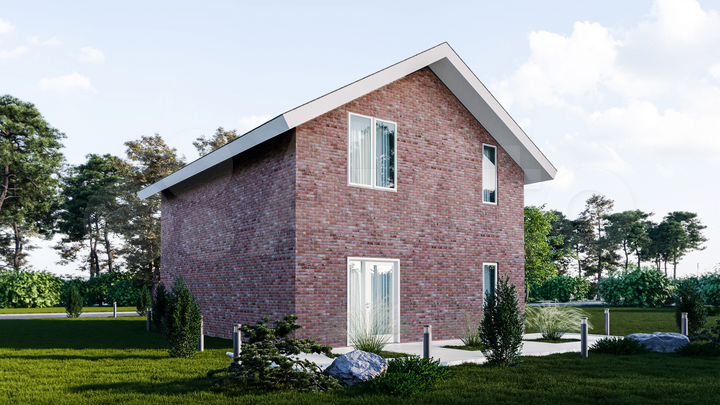 Дом 100 м² на участке 5,6 сот.