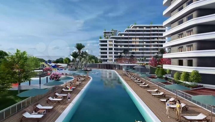 1-к. квартира, 70 м² (Турция)