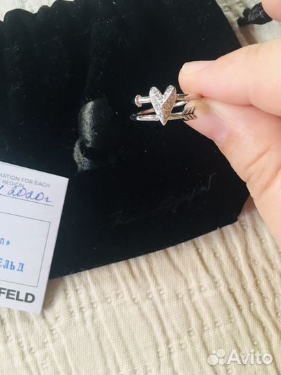 Кольцо karl lagerfeld оригинал