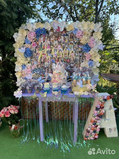 Буква А из картона на праздник