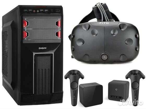 HTC vive + VR игровой компьютер из клуба