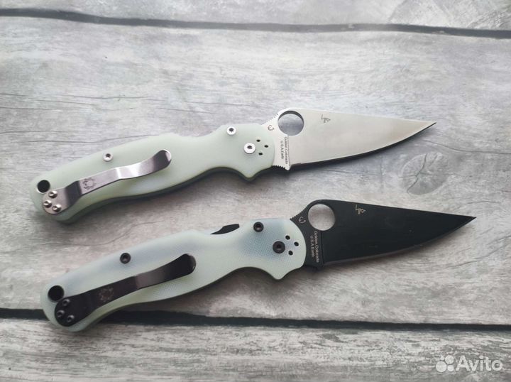 Нож складной Spyderco Paramilitary 2 Нефрит