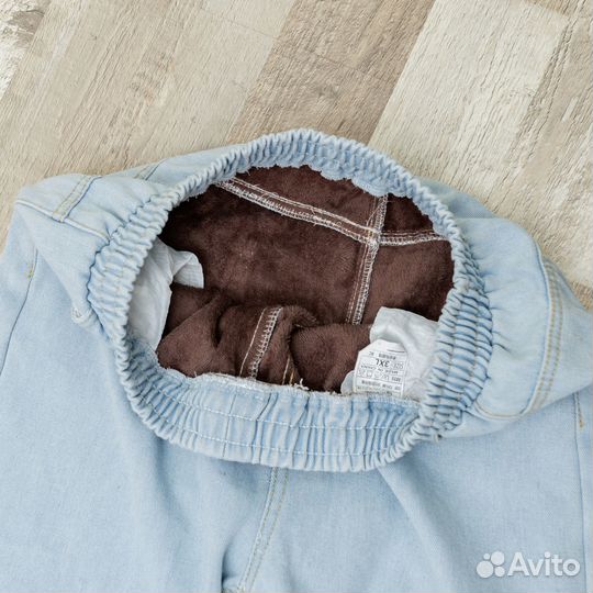 Джинсы женские зимние утепленные