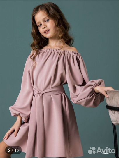 Платье для девочки 140