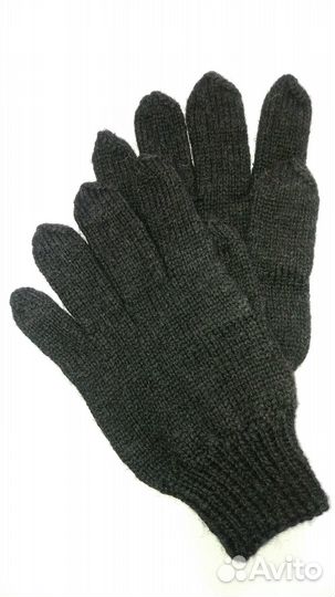 Перчатки мужские вязаные новые