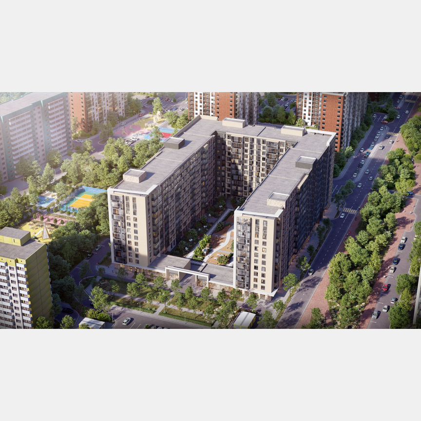 1-к. квартира, 35,6 м², 9/12 эт.