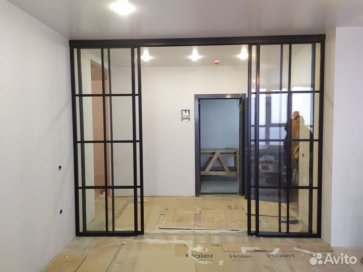 Лофт-перегородки/лофт-двери