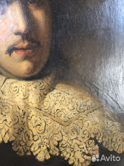Картина маслом на холсте Рембрант/Портрет молодого