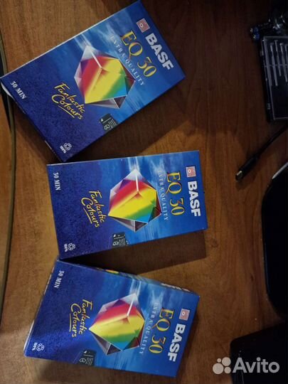 Видеокассеты новые