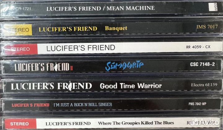 Cd диски с музыкой Lucifier Friend