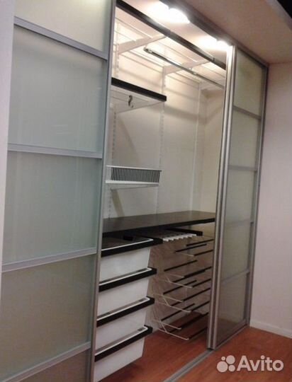 Раздвижные системы, межкомнатные перегородки