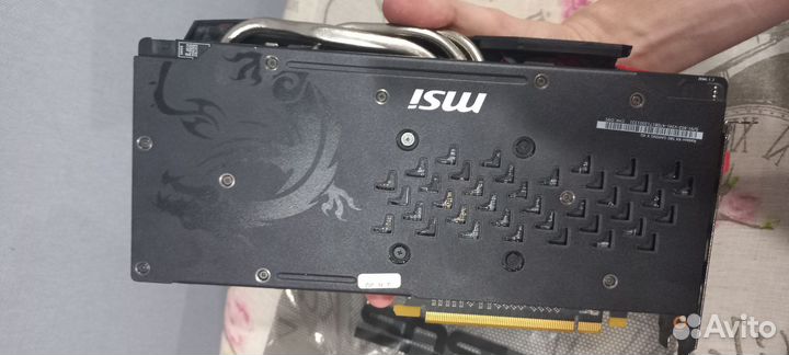 MSI RX 580 4 GB gddr5