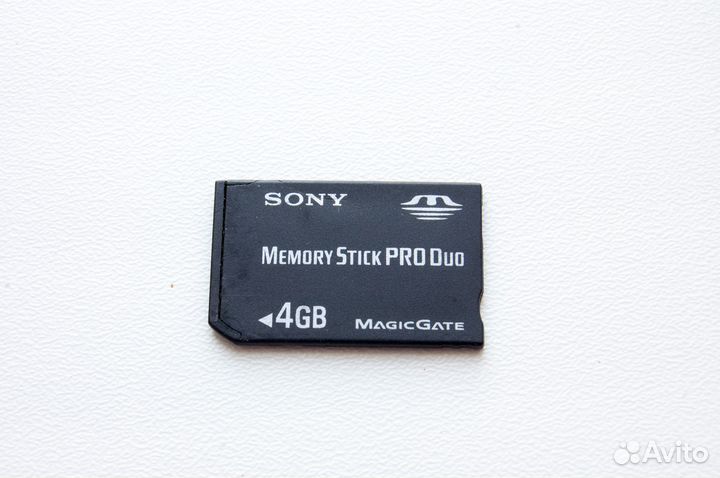 Карта памяти Sony Memory Stick Pro DUO 4 GB