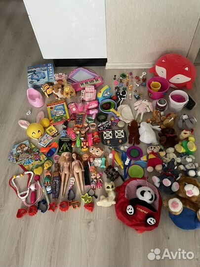 Игрушки для девочки пакетом мешок игрушек