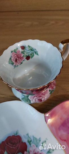 Фарфоровая чайная пара