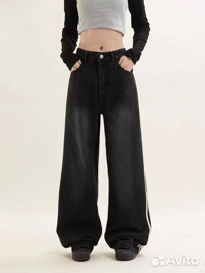 Джинсы Adidas x Balenciaga хит 2024