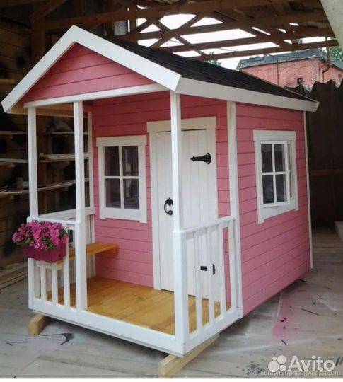 Изготовлю детский игровой деревянный домик