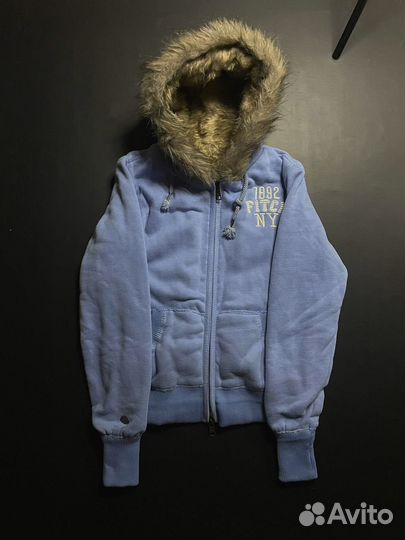 Abercrombie & Fitch Fur Zip Hoodie