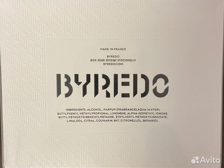 Духи Byredo bal d’afrique