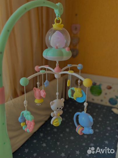 Музыкальный мобиль на кроватку Konig Kids