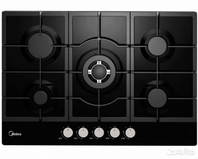 Варочная поверхность газ. Midea MG7560TGB