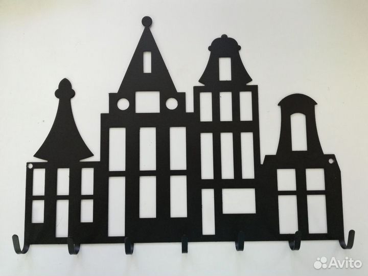 Ключница металлическая, новая