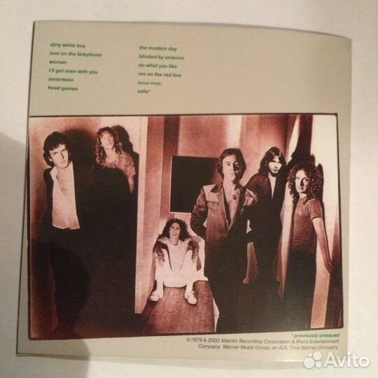 Cd Foreigner/Head Games,US,2002