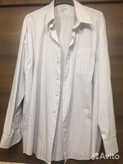 Рубашки фирменные 45-46 ворот хлопок