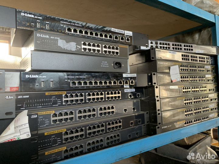 Коммутаторы d-Link DGS-1024D